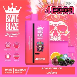 Bang Blaze 40000 Revolutionerende Vape med 40k Sug og Dual Mesh