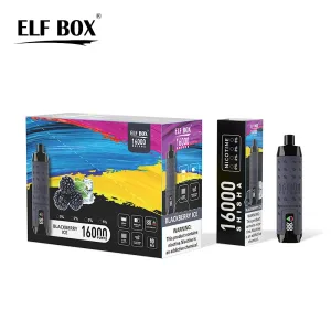 Elf Shisha 16000 Blackberry Ice Genopladelig Vape med Display