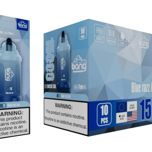 Det Arktiske Blå Gys Bang 15000 Puffs Blue Razz Ice Find din nye favorit hos din e-cigaretbutik