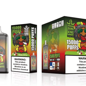 Den ultimative æble-ekstase Bang King 15000 Puffs Double Apple En legende hos din e-cigaretbutik