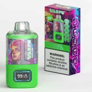 WASPE 20000 Puffs Dual Mesh Double Apple Ice En frostklar klassiker