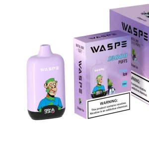 WASPE 12000 Digital Box Grape Ice En frossen vingårdsoplevelse i din lomme