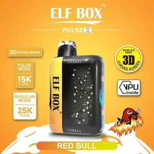 Himlen over København lyser op ELF BOX Pulse X 25000 Red Bull energi i hver sky