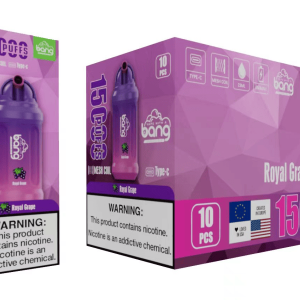 En kongelig nydelse Bang 15000 Puffs Royal Grape Din ultimative e-cigaretoplevels