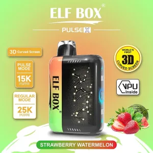 Smag på stjernerne ELF BOX Pulse X 25000 Strawberry Watermelon Københavns nye favorit