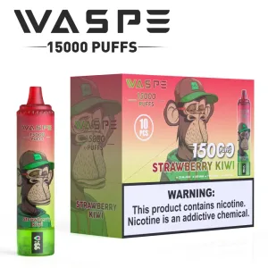 WASPE 15000 Puffs Strawberry Kiwi Køb den ultimative sommer vape