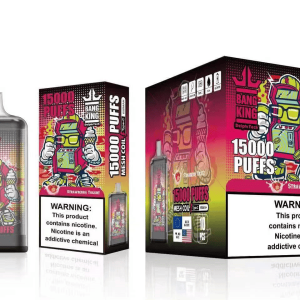 En cremet sky af luksus Bang King Digital 15000 Strawberry Yogurt Limited Edition