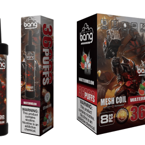 En uendelig bølge af rød sommer Bang 36000 Puffs Watermelon redefinerer din horisont