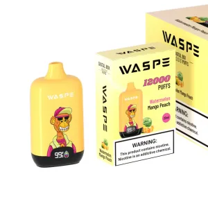 WASPE 12000 Digital Box Watermelon Mango Peach En tropisk