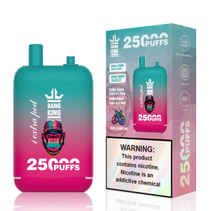 En Arktisk Bærsymfoni Oplev Bang King 25000 Puffs Triple Berry Ice