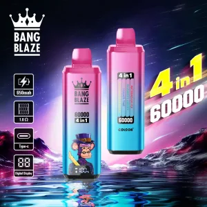 Den ultimative smagsguide til Bang Blaze 60000 4-i-1 Multi-Aroma Vape